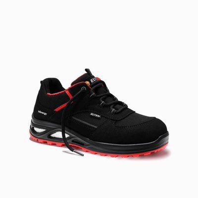 ELTEN DAMEN Damen-Sicherheitshalbschuh HANNAH XXTL black-red Low ESD S3S