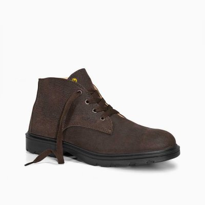 ELTEN HERREN Sicherheitsschnürstiefel NIKOLAS XW brown Mid ESD S3