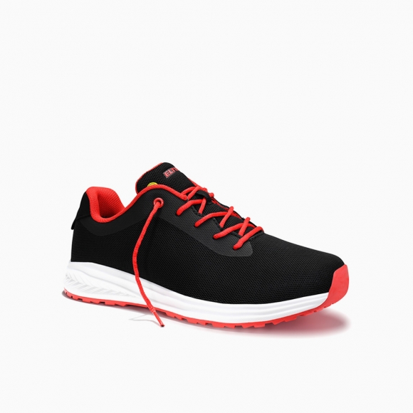 ELTEN DAMEN Berufshalbschuh MARAIS black-red Low ESD O1