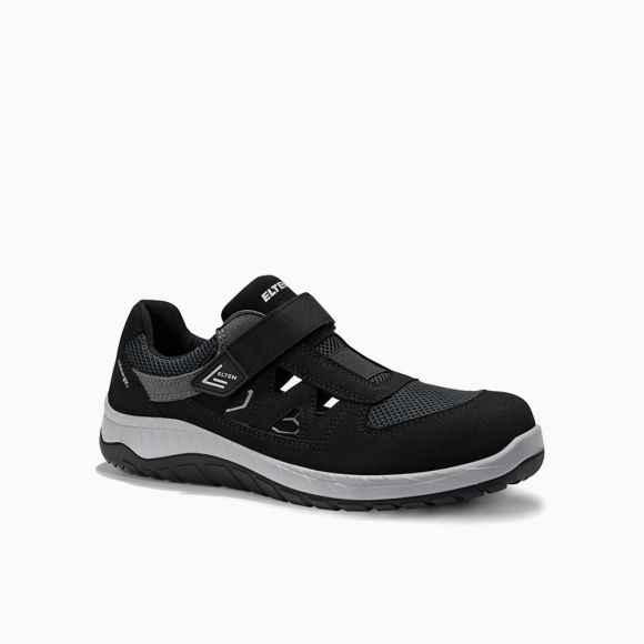 ELTEN DAMEN Sicherheitssandale LONNY Compo black-grey Easy ESD S1PS