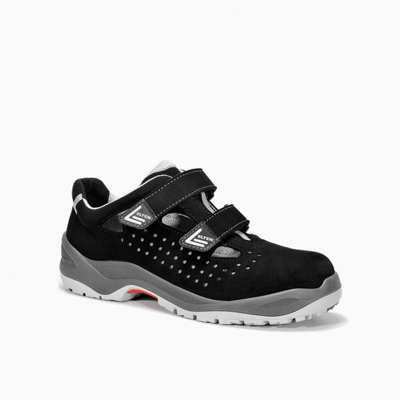 ELTEN DAMEN Sicherheitssandale IMPULSE grey Easy ESD S1