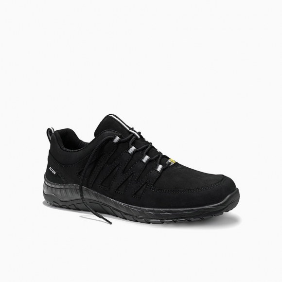 ELTEN DAMEN Berufshalbschuh MADDOX black leather Low ESD O2