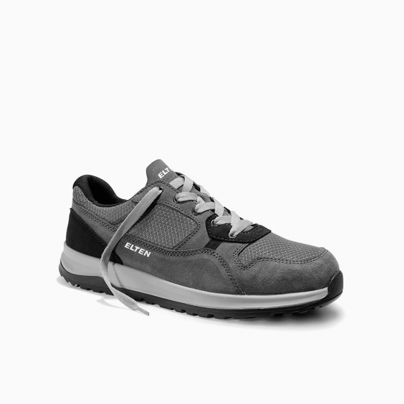 ELTEN HERREN Sicherheitshalbschuh JOURNEY grey Low ESD S1