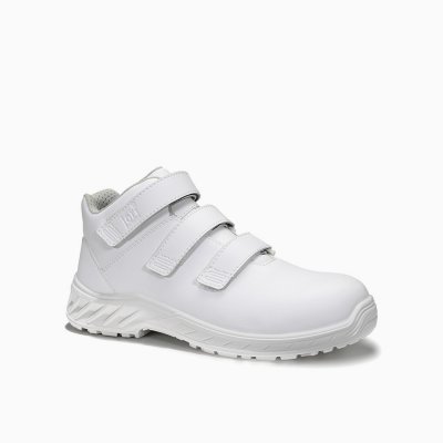 DAMEN JORI Sicherheitsstiefel jo_CLEAN Strap white Mid ESD S3S