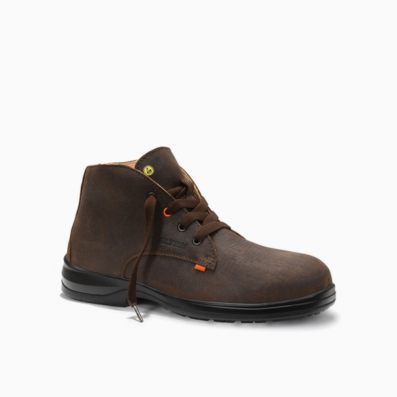 ELTEN HERREN Sicherheitsschnürstiefel NIKOLAS XXB brown Mid ESD S3S