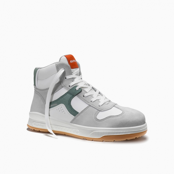 ELTEN HERREN Sicherheitsschnürstiefel ROSARIO XXST white-green Mid ESD S1PS