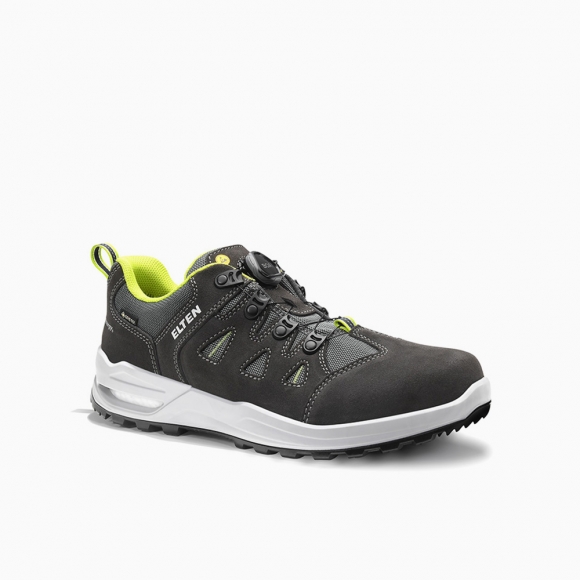 ELTEN DAMEN Berufshalbschuh RILEY XXF BOA® GTX grey-lime Low ESD O2 WR CI
