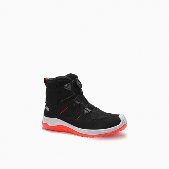 ELTEN Stiefel MADDOX Kids BOA® black-red Mid