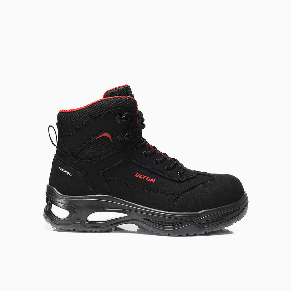 ELTEN HERREN Sicherheitsschnürstiefel OWEN black Mid ESD S2