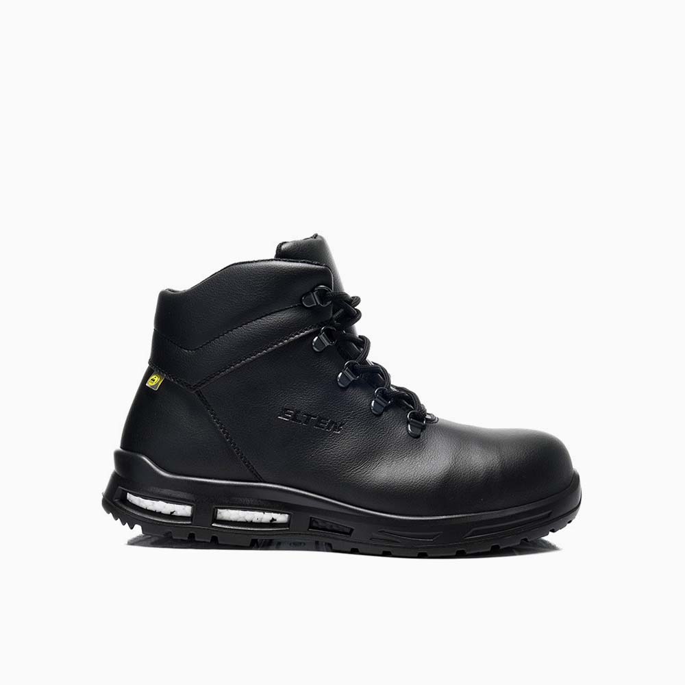 ELTEN HERREN Sicherheitsschnürstiefel BRANDON XXTM black Mid ESD S3S