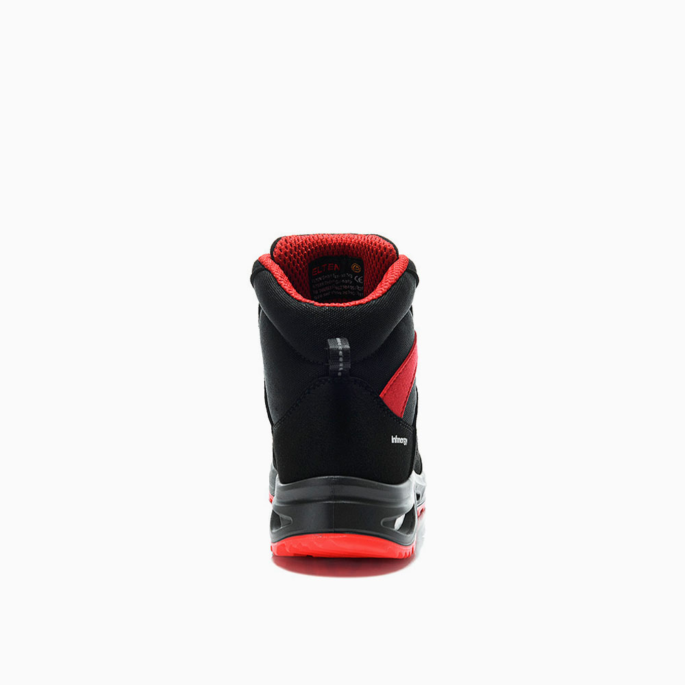 ELTEN DAMEN Damen-Sicherheitsstiefel HANNAH XXTL BOA® black-red Mid ESD S3S