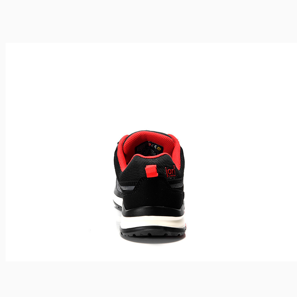 HERREN JORI Sicherheitssandale jo_RAPID BOA® black-red Easy ESD S1PS