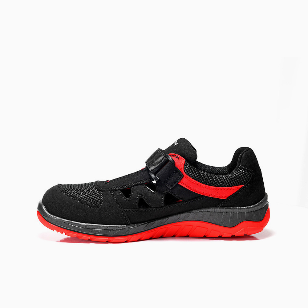 ELTEN HERREN Sicherheitssandale LONNY red Easy ESD S1PS
