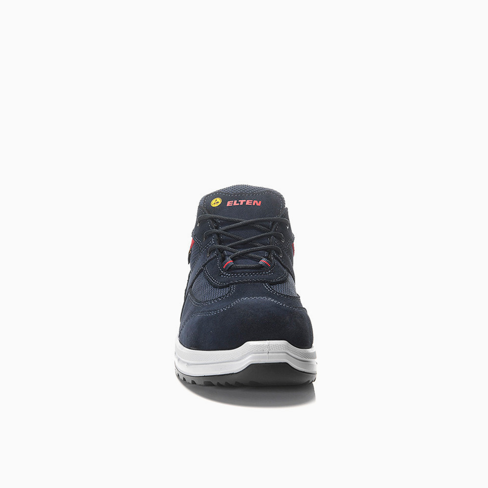 ELTEN HERREN Sicherheitshalbschuh ROBSON XXP GTX blue-red Low ESD S2