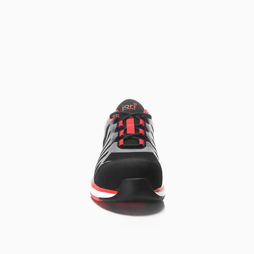 DAMEN JORI Sicherheitshalbschuh jo_RAPID black-red Low ESD S3S