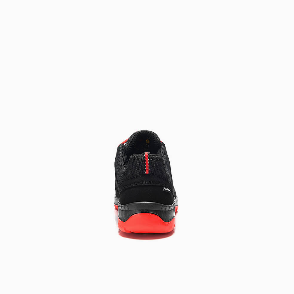 ELTEN DAMEN Sicherheitshalbschuh MADDOX black-red Low ESD S3S