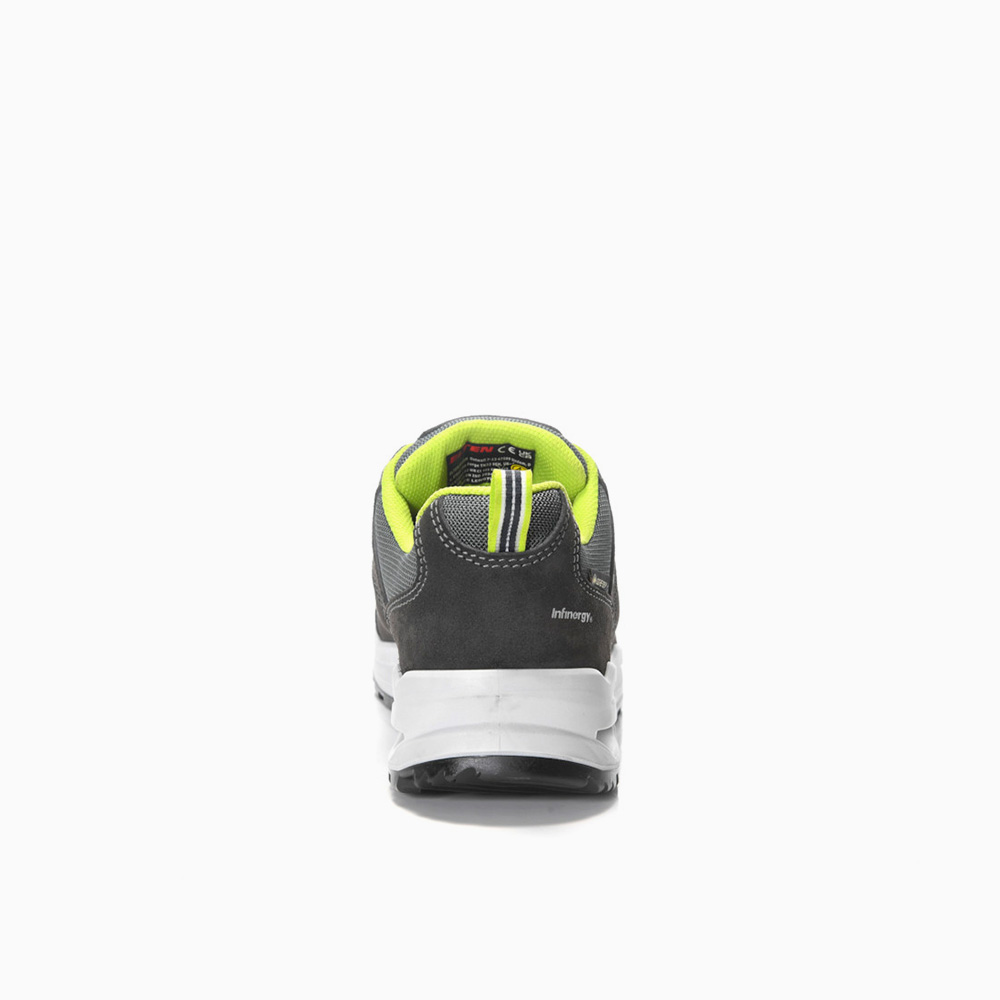 ELTEN HERREN Berufshalbschuh RILEY XXF BOA® GTX grey-lime Low ESD O2 WR CI
