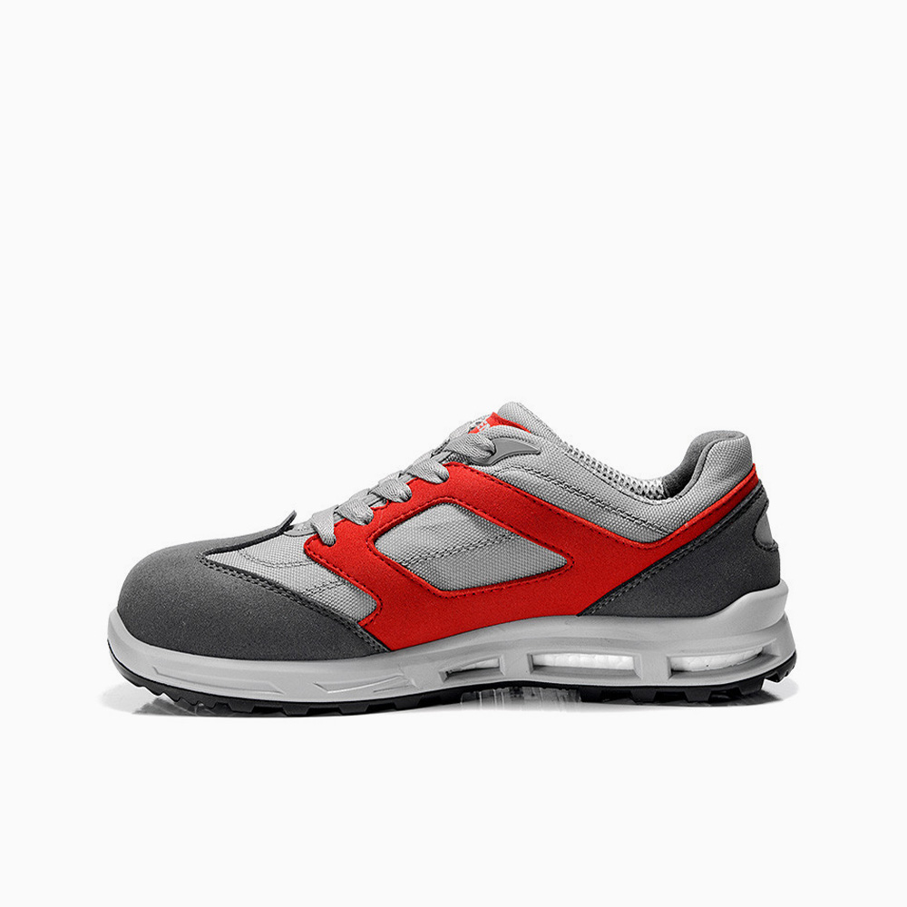 ELTEN HERREN Sicherheitshalbschuh TRAVIS XXT grey-red Low ESD S2