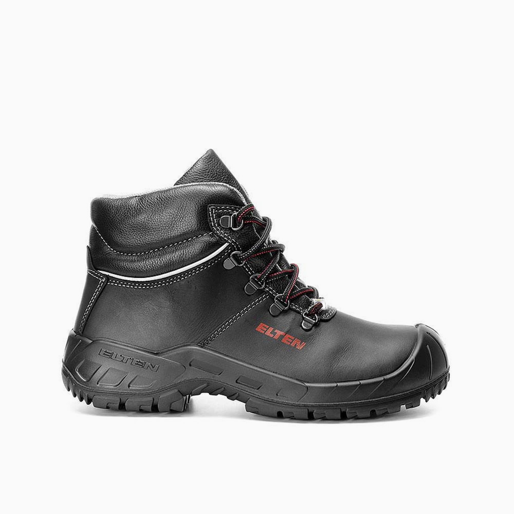 ELTEN HERREN Sicherheitsschnürstiefel LAURENZO Rubber XXW Mid ESD S3S