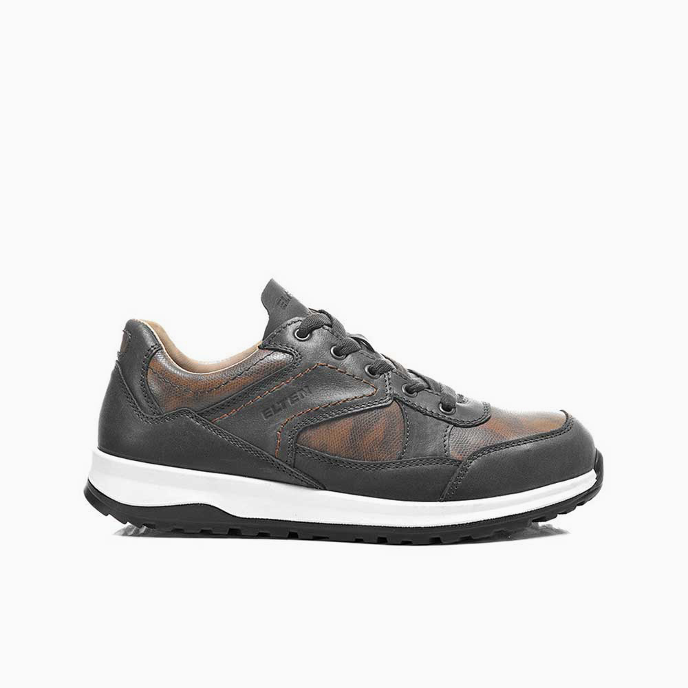 ELTEN HERREN Sicherheitshalbschuh RUNAWAY brown Low ESD S3