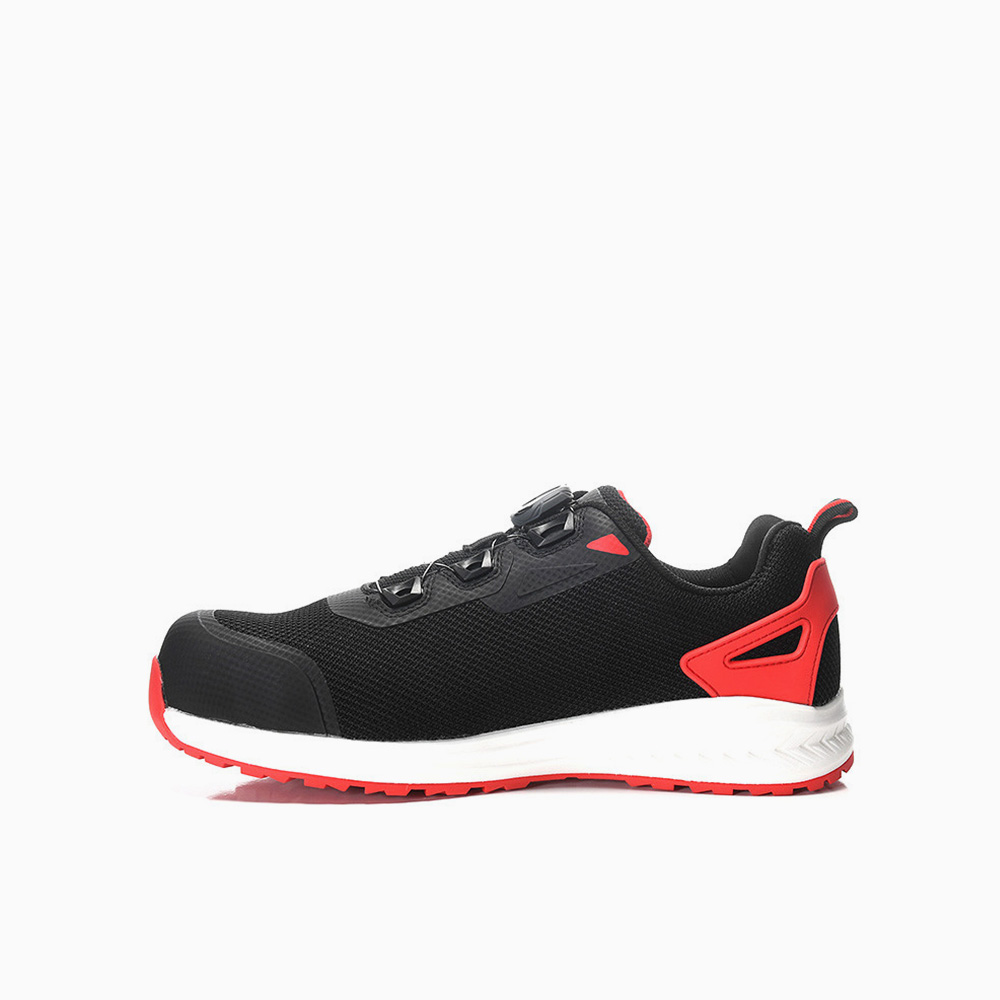 ELTEN HERREN Sicherheitshalbschuh BATIS BOA® black-red Low ESD S1PL