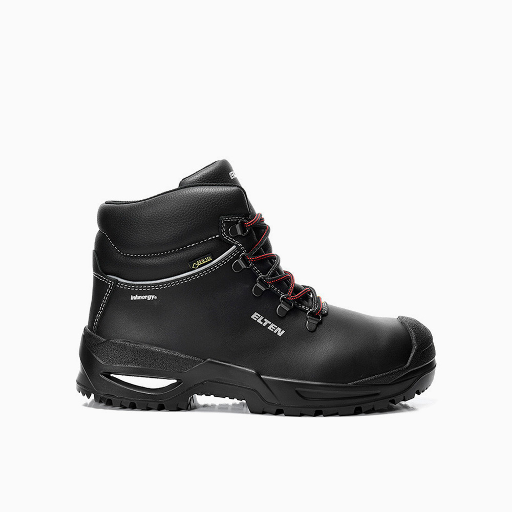 ELTEN HERREN Sicherheitsschnürstiefel FRANCESCO XXSG GTX black Mid ESD S3S CI