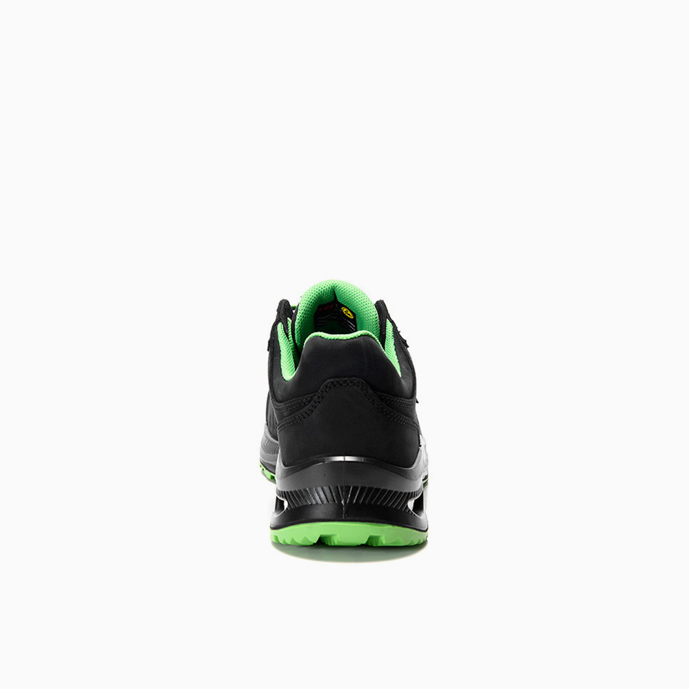 ELTEN HERREN Sicherheitshalbschuh STEWART XXG Pro GTX black-green Low ESD S3 HI CI