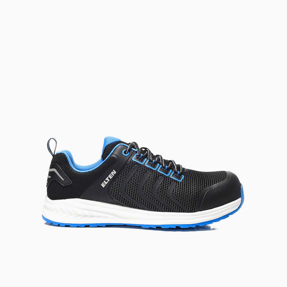 ELTEN HERREN Sicherheitshalbschuh LIVAS black-blue Low ESD S1PL