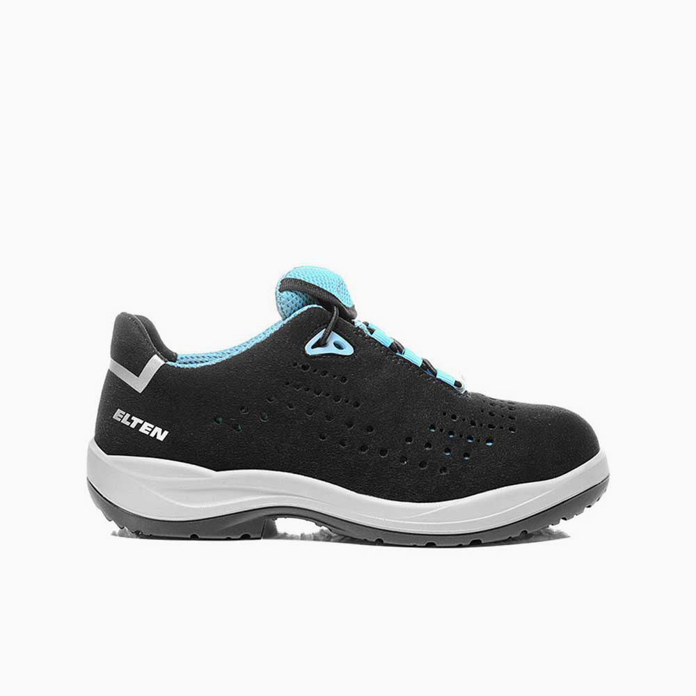 ELTEN DAMEN Damen-Sicherheitshalbschuh IMPULSE Lady aqua Low ESD S1PS