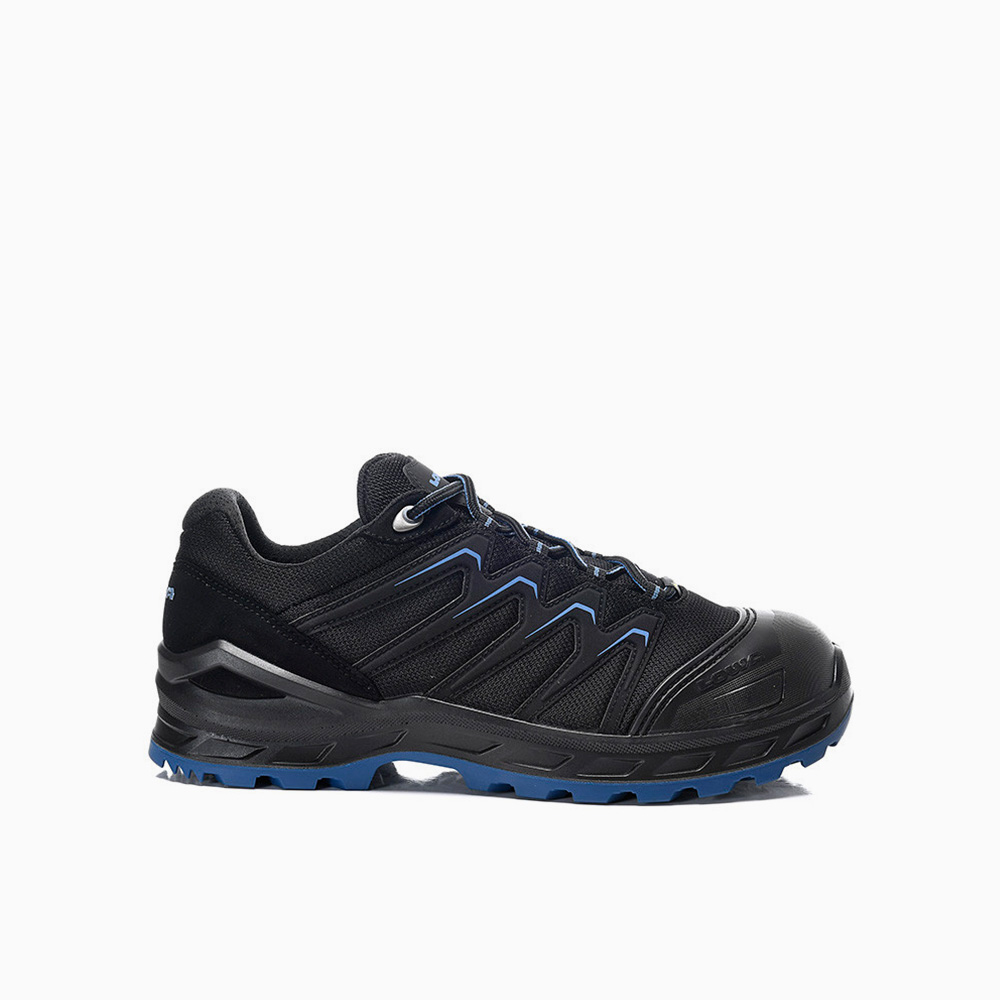 HERREN LOWA Sicherheitshalbschuh LARROX Work GTX black-blue Lo S3 CI