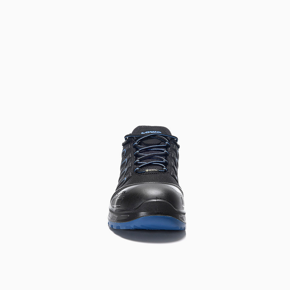 HERREN LOWA Sicherheitshalbschuh LARROX Work GTX black-blue Lo S3 CI