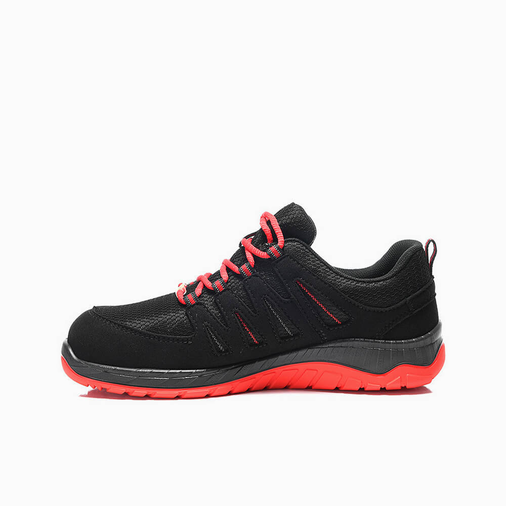 ELTEN HERREN Sicherheitshalbschuh MADDOX GTX W black-red Low ESD S3S CI