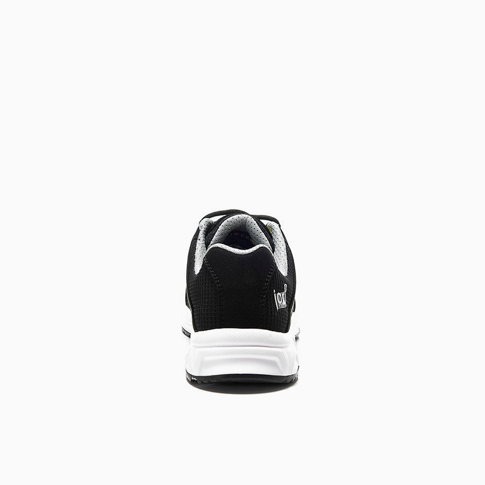 DAMEN JORI Sicherheitshalbschuh jo_SPEEDY black-silver Low ESD S3S