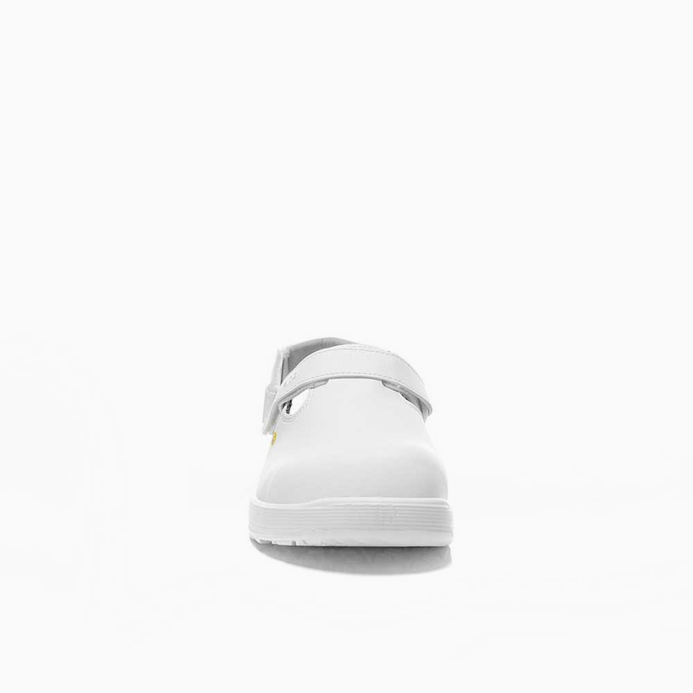 ELTEN HERREN Sicherheitsclog MICHEL white ESD SB