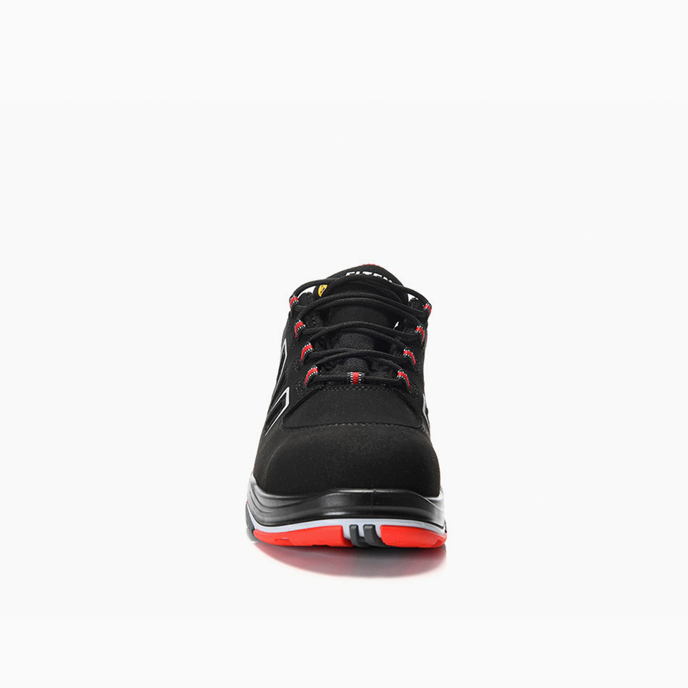 ELTEN HERREN Sicherheitshalbschuh ALAN XXTP black-red Low ESD S3S
