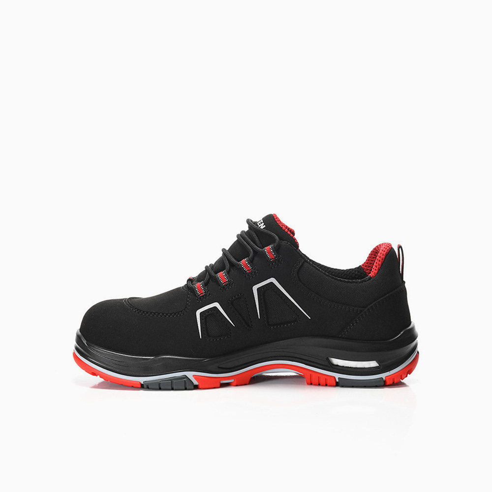 ELTEN HERREN Sicherheitshalbschuh ALAN XXTP black-red Low ESD S3S
