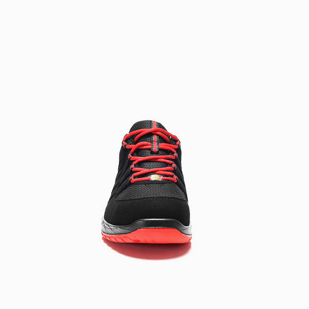 ELTEN DAMEN Berufshalbschuh MADDOX black-red Low ESD O2