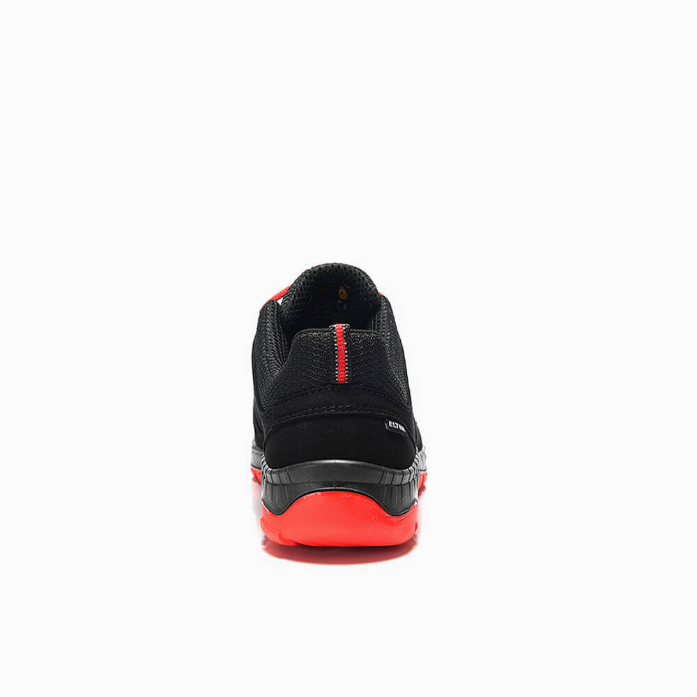 ELTEN DAMEN Berufshalbschuh MADDOX black-red Low ESD O2