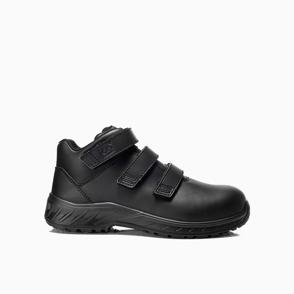 DAMEN JORI Sicherheitsstiefel jo_CLEAN Strap black Mid ESD S3S