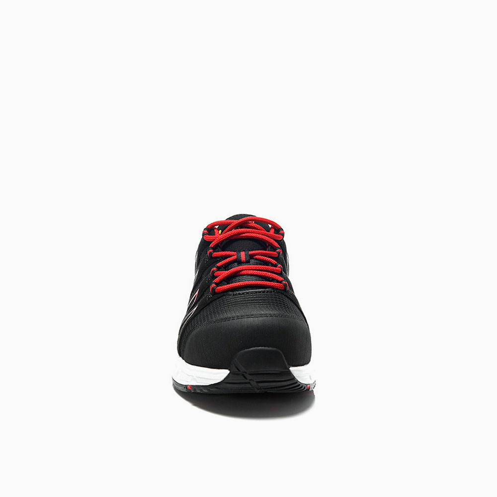 HERREN JORI Sicherheitshalbschuh jo_SPEEDY black-red Low ESD S1PS