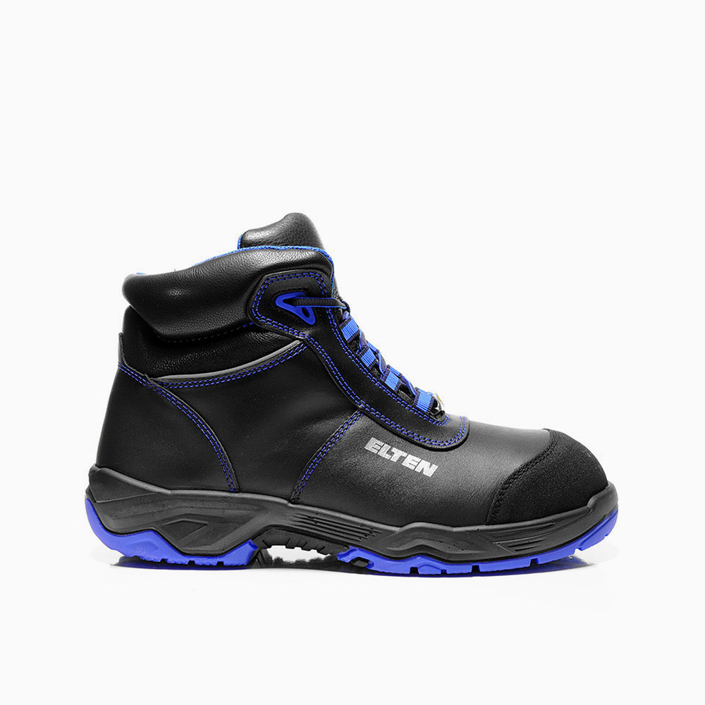 ELTEN DAMEN Sicherheitsschnürstiefel REACTION blue Mid ESD S3S