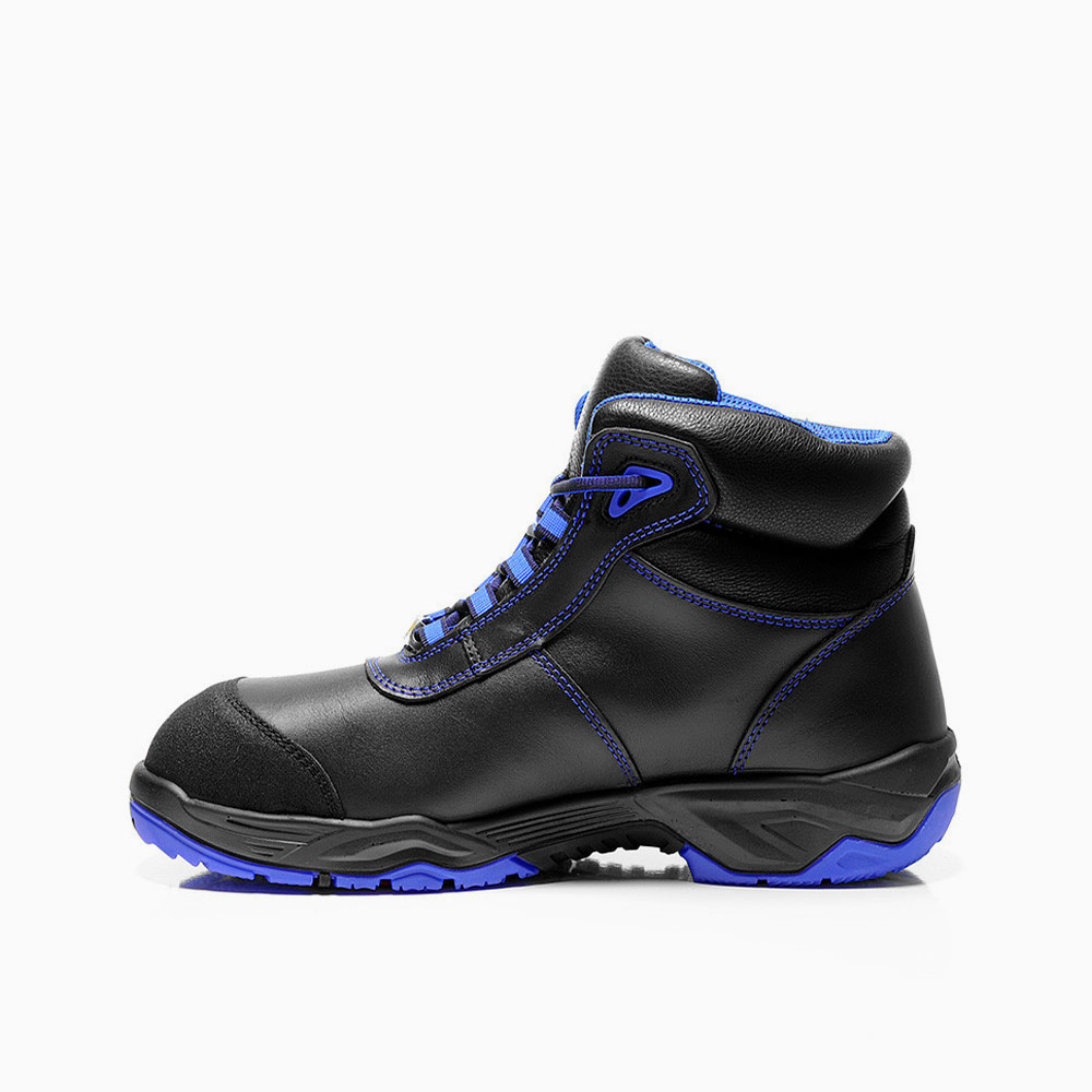 ELTEN DAMEN Sicherheitsschnürstiefel REACTION blue Mid ESD S3S