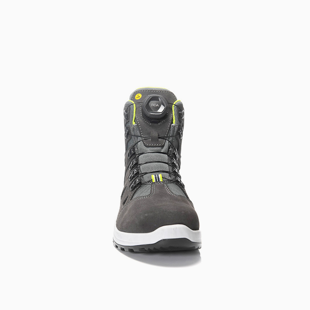 ELTEN DAMEN Berufsstiefel RILEY XXF BOA® GTX grey-lime Mid ESD O2 WR CI