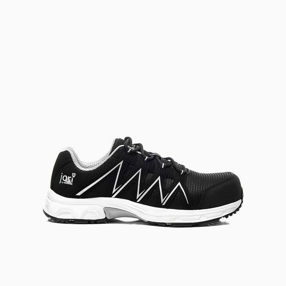HERREN JORI Sicherheitshalbschuh jo_SPEEDY black-silver Low ESD S3S