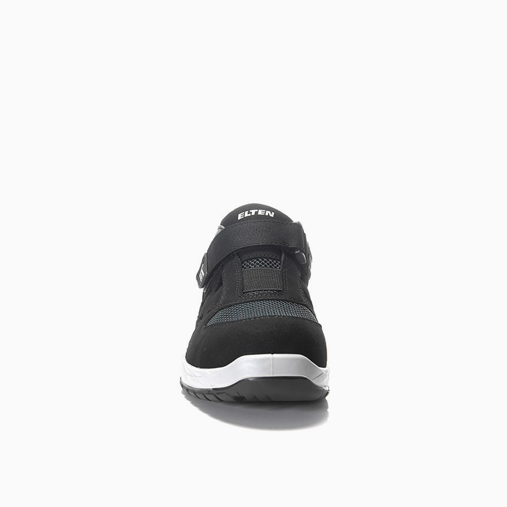 ELTEN HERREN Sicherheitssandale LONNY Compo black-grey Easy ESD S1PS