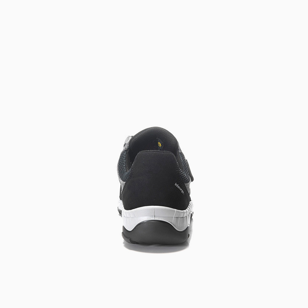 ELTEN HERREN Sicherheitssandale LONNY Compo black-grey Easy ESD S1PS