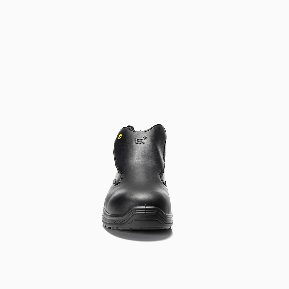 DAMEN JORI Sicherheitsstiefel jo_CLEAN Slipper black Mid ESD S3S