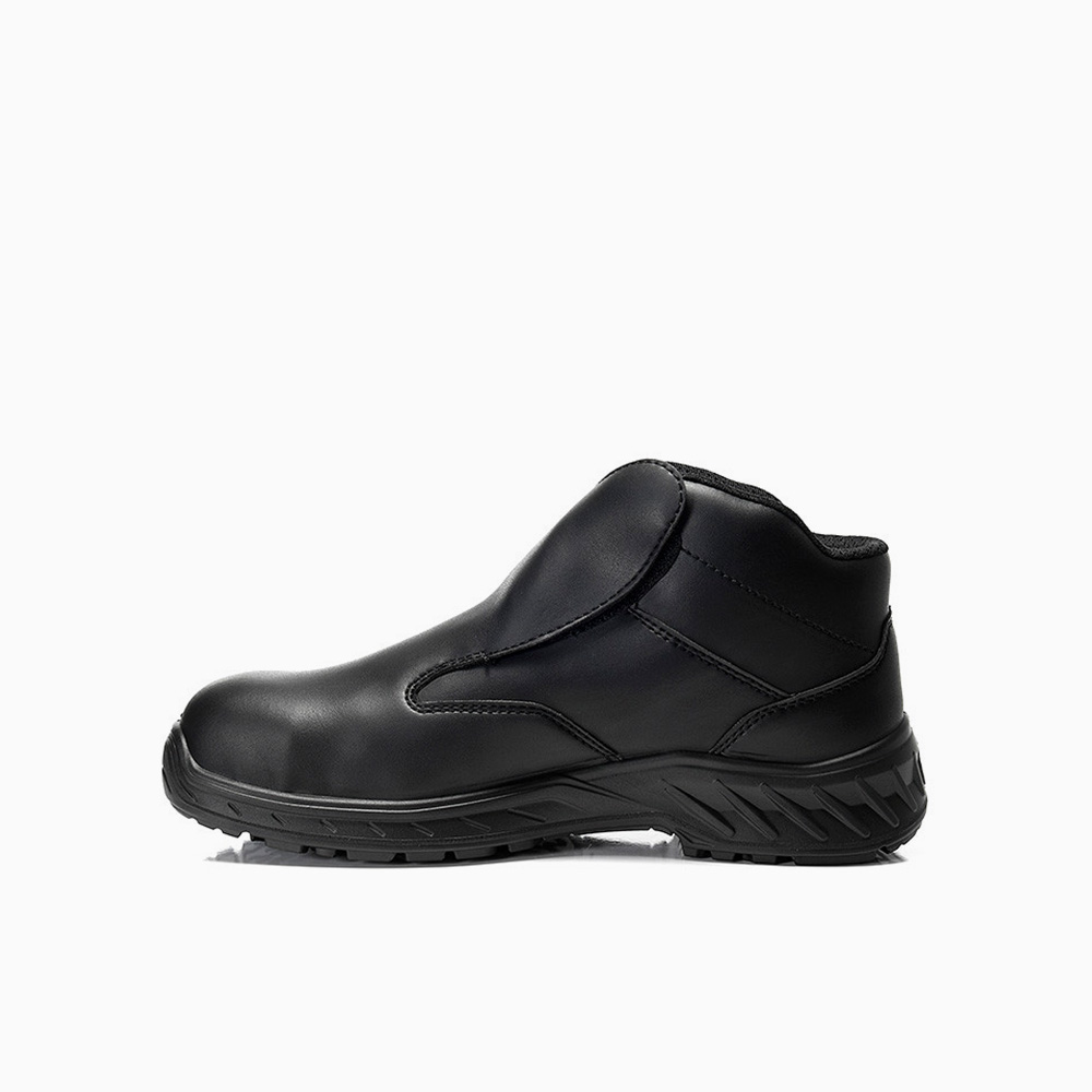 DAMEN JORI Sicherheitsstiefel jo_CLEAN Slipper black Mid ESD S3S