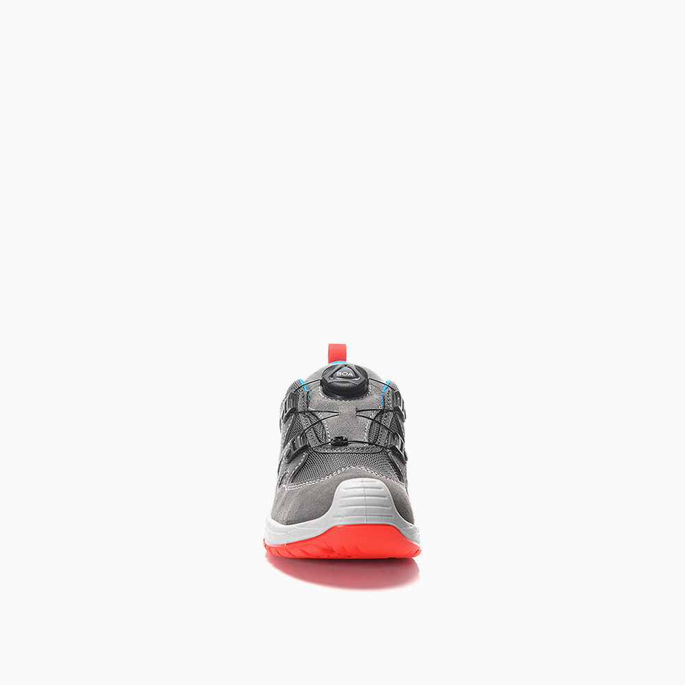 ELTEN Halbschuh MADDOX Kids BOA® grey-red Low
