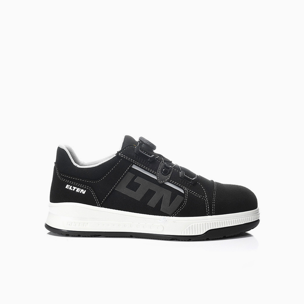 ELTEN HERREN Sicherheitshalbschuh ISAAK XXST BOA® black-grey Low ESD S3S